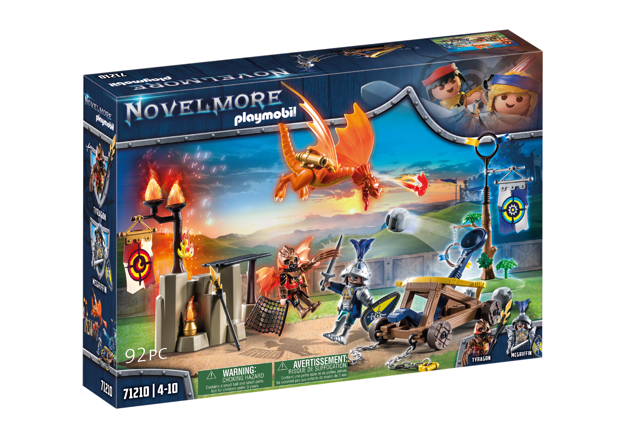 Playmobil Novelmore Burnham Raiders Spirit Of Fire Building Set