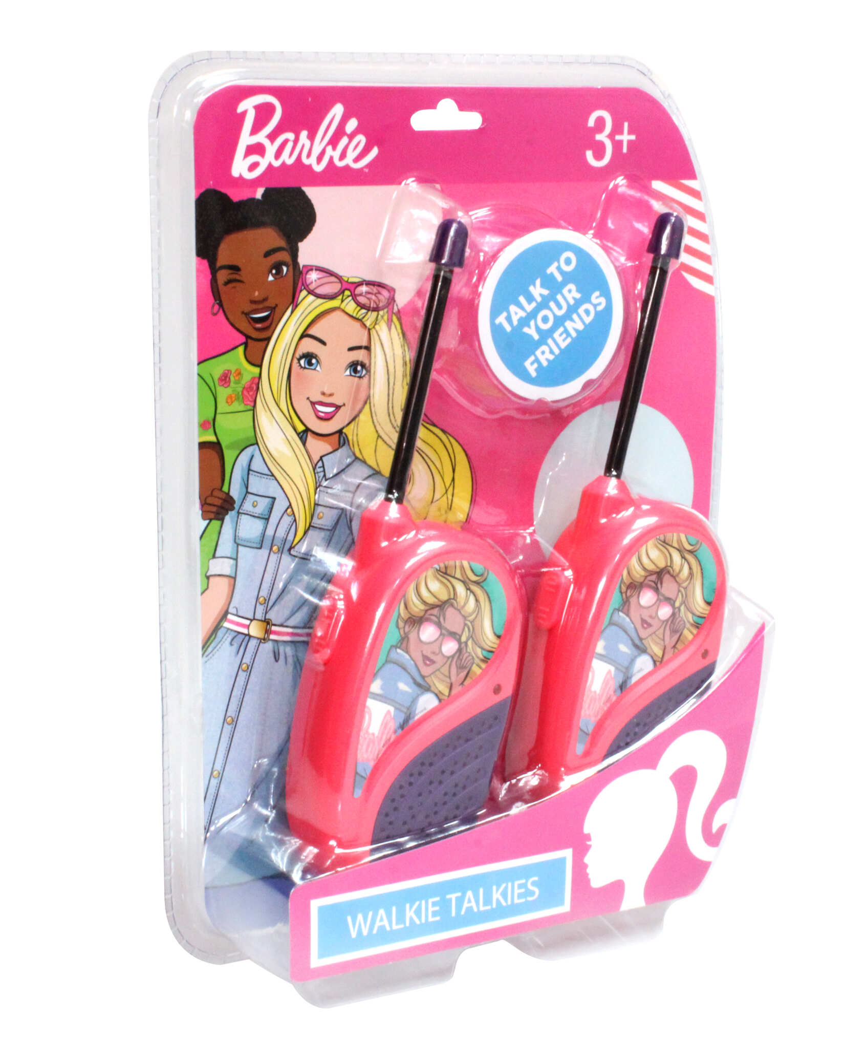 Barbie 4 Piece Walkie Talkie Outdoor Adventure Kit 