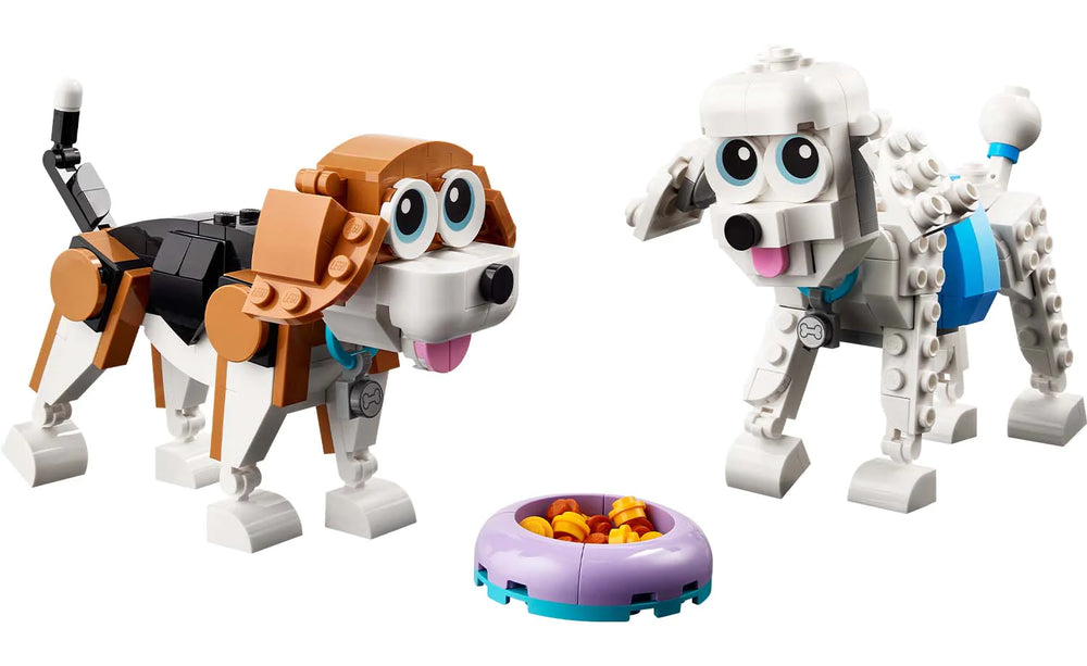 Lego Creator 3 In 1 Adorable Dogs Animal Figures Toys 31137 : Target